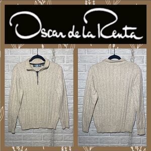 ⭐️Oscar De La Renta Sweater Men's Size Medium